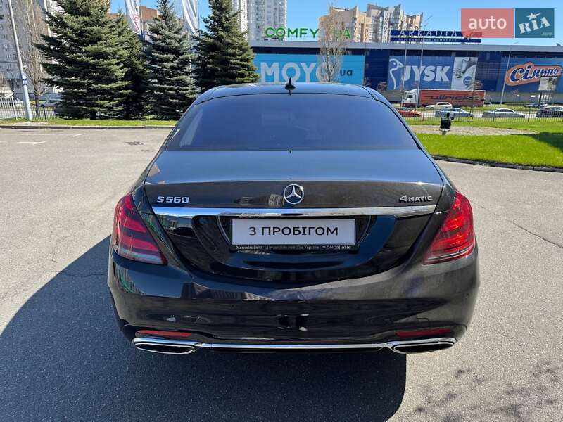 Седан Mercedes-Benz S-Class 2018 в Києві