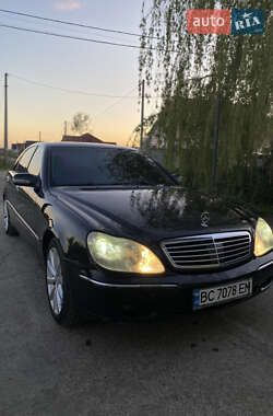 Седан Mercedes-Benz S-Class 2000 в 