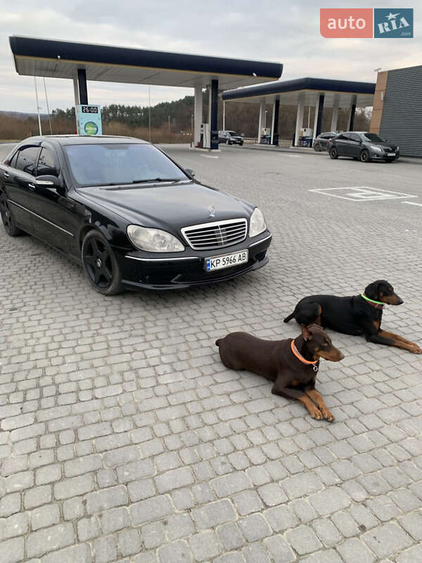 Седан Mercedes-Benz S-Class 2002 в 