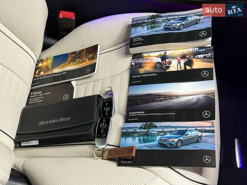 Седан Mercedes-Benz S-Class 2020 в Владимире фото 94 Седан Mercedes-Benz S-Class 2020 в Владимире