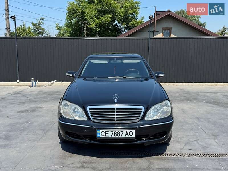 Седан Mercedes-Benz S-Class 2001 в Чернівцях