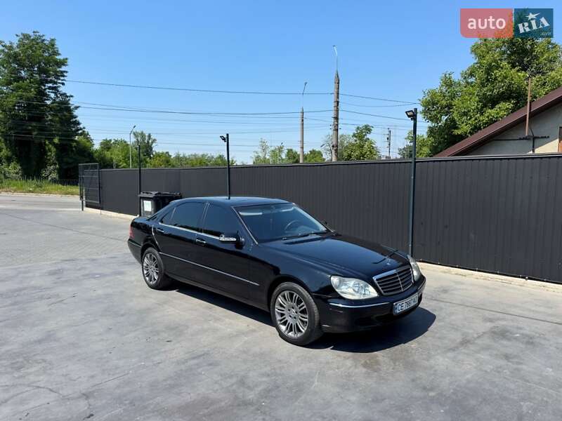 Седан Mercedes-Benz S-Class 2001 в Чернівцях