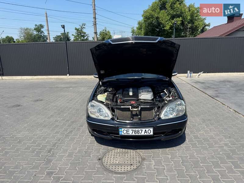 Седан Mercedes-Benz S-Class 2001 в Чернівцях
