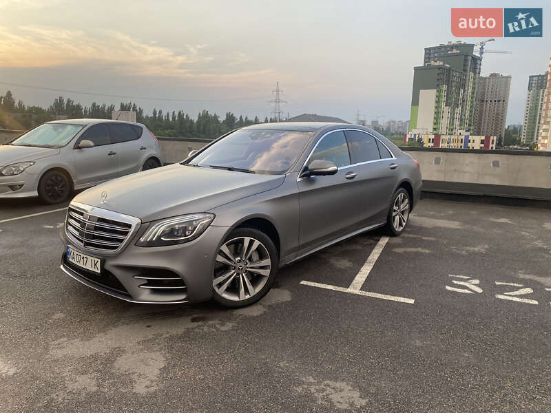 Седан Mercedes-Benz S-Class 2018 в Киеве