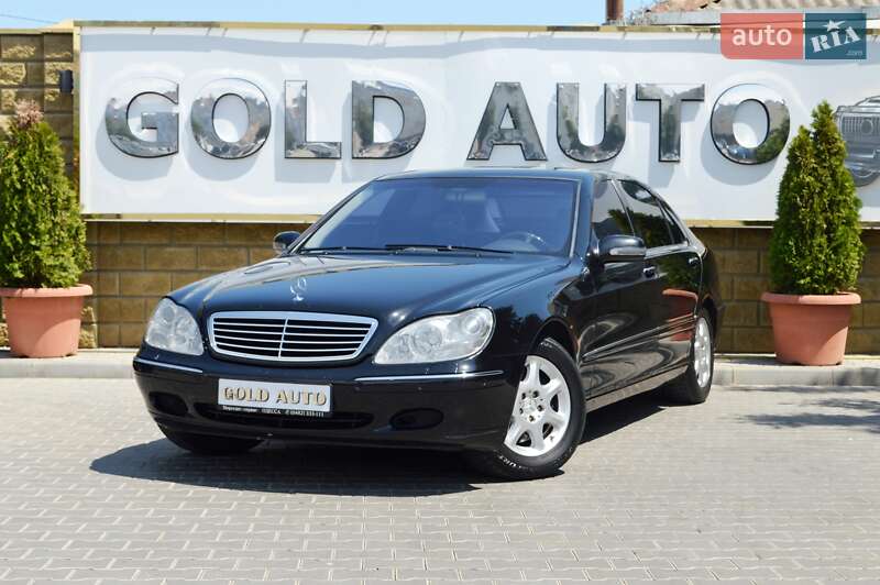 Седан Mercedes-Benz S-Class 2001 в Одесі