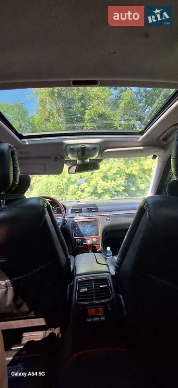 Седан Mercedes-Benz S-Class 2001 в Деражне фото 15 Седан Mercedes-Benz S-Class 2001 в Деражне