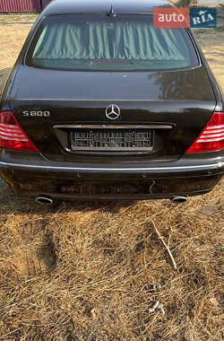 Седан Mercedes-Benz S-Class 2001 в  фото 10 Седан Mercedes-Benz S-Class 2001 в