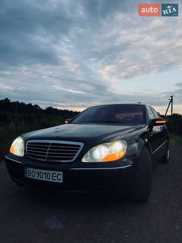 Седан Mercedes-Benz S-Class 2002 в Тернополі