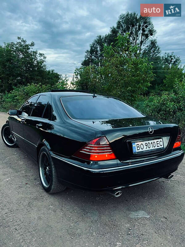 Седан Mercedes-Benz S-Class 2002 в Тернополі
