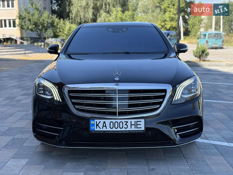 Седан Mercedes-Benz S-Class 2018 в Киеве