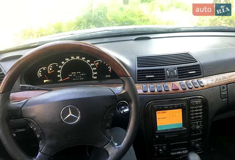 Седан Mercedes-Benz S-Class 1999 в Кагарлыке