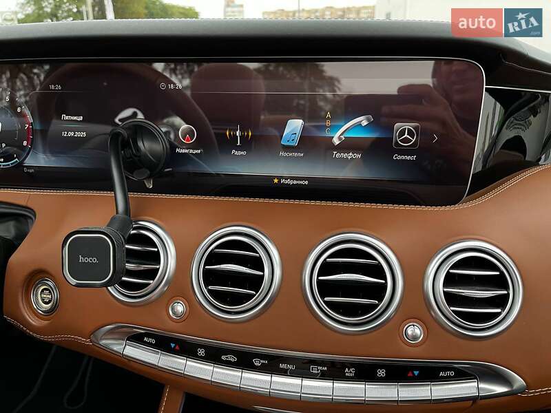 Кабриолет Mercedes-Benz S-Class 2018 в Одессе фото 25 Кабриолет Mercedes-Benz S-Class 2018 в Одессе