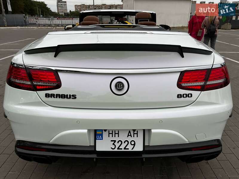 Кабриолет Mercedes-Benz S-Class 2018 в Одессе фото 3 Кабриолет Mercedes-Benz S-Class 2018 в Одессе