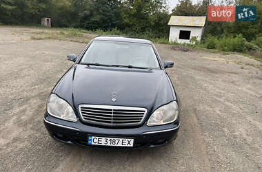 Седан Mercedes-Benz S-Class 2001 в Черновцах