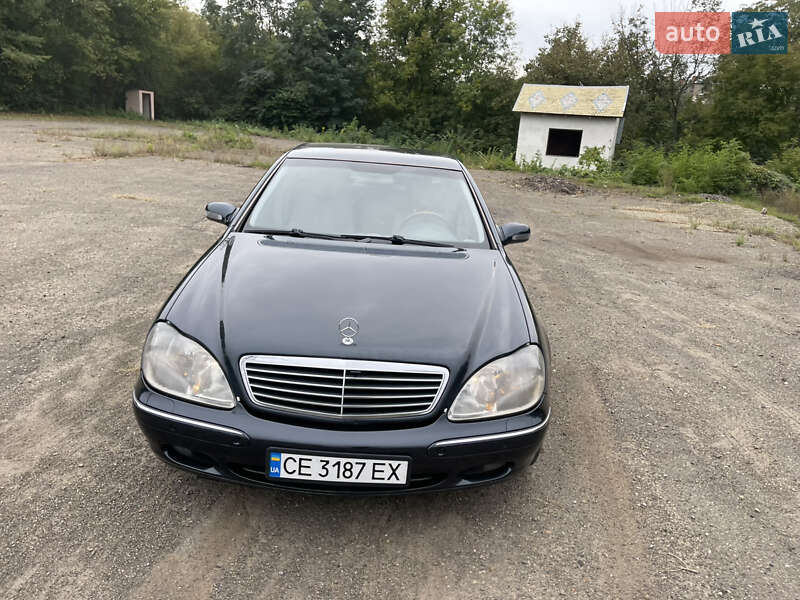 Седан Mercedes-Benz S-Class 2001 в 