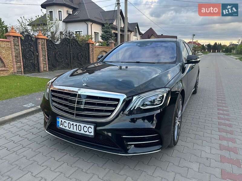 Седан Mercedes-Benz S-Class 2017 в Луцьку
