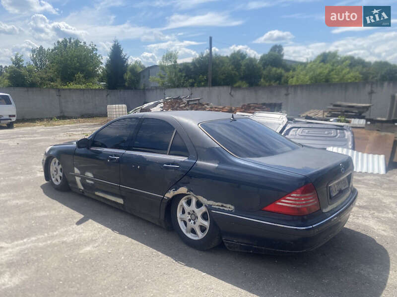 Седан Mercedes-Benz S-Class 2002 в Тернополе