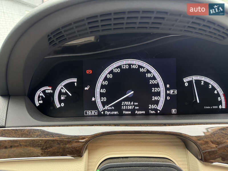 Седан Mercedes-Benz S-Class 2012 в Белой Церкви