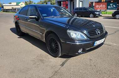 Седан Mercedes-Benz S-Class 2001 в 