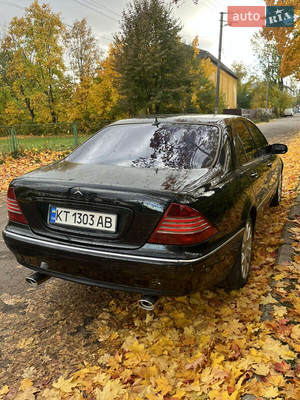 Седан Mercedes-Benz S-Class 2002 в Брошневі-Облозі фото 6 Седан Mercedes-Benz S-Class 2002 в Брошневі-Облозі