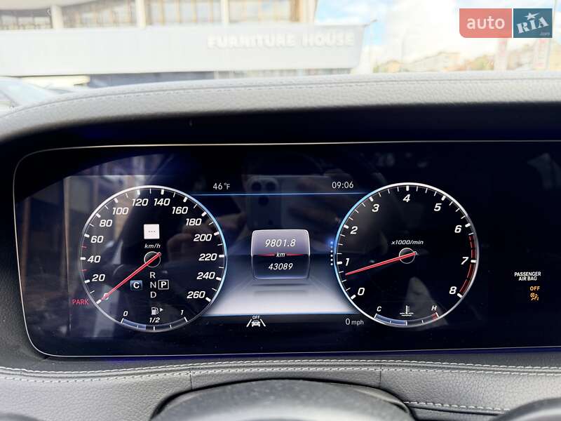 Седан Mercedes-Benz S-Class 2020 в Києві