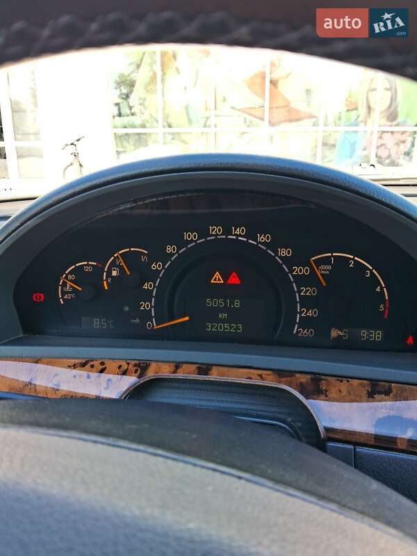 Седан Mercedes-Benz S-Class 2001 в Білгороді-Дністровському