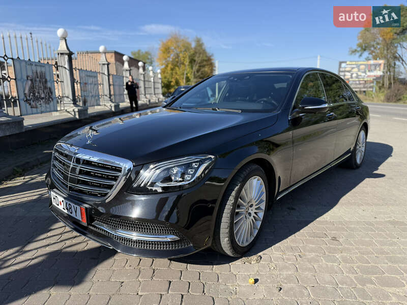 Седан Mercedes-Benz S-Class 2019 в Снятині фото Седан Mercedes-Benz S-Class 2019 в Снятині
