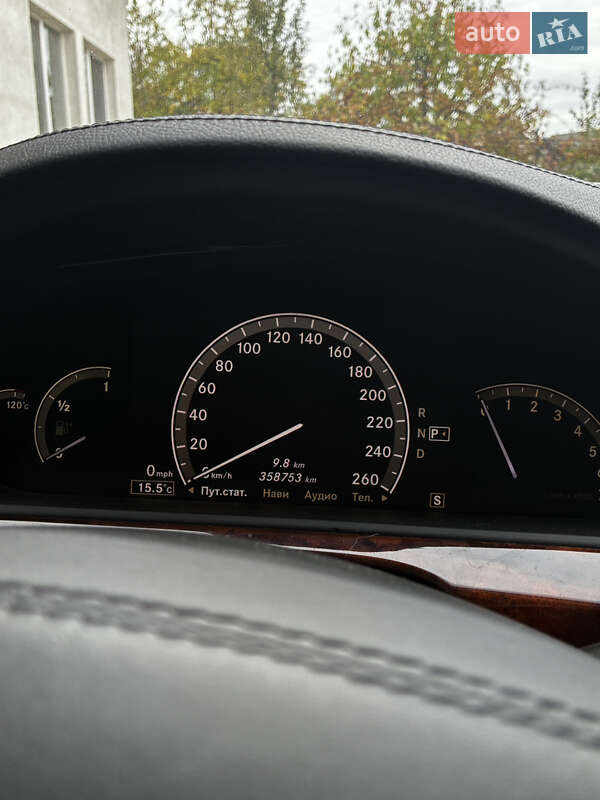 Седан Mercedes-Benz S-Class 2008 в Львові