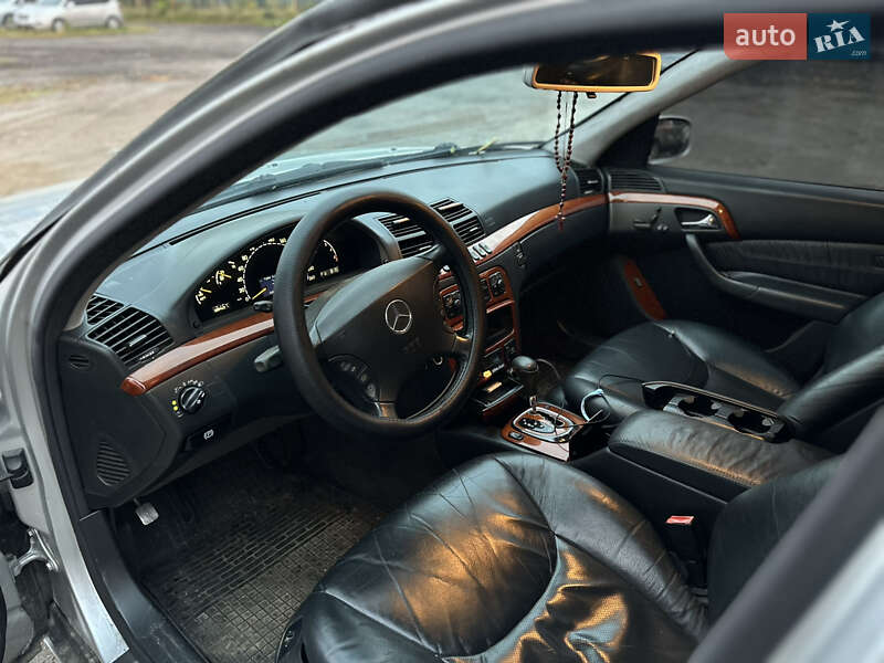 Седан Mercedes-Benz S-Class 2001 в Шептицькому фото 3 Седан Mercedes-Benz S-Class 2001 в Шептицькому