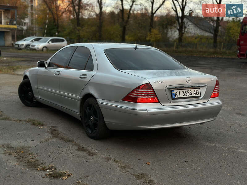Седан Mercedes-Benz S-Class 2001 в Шептицькому фото 11 Седан Mercedes-Benz S-Class 2001 в Шептицькому