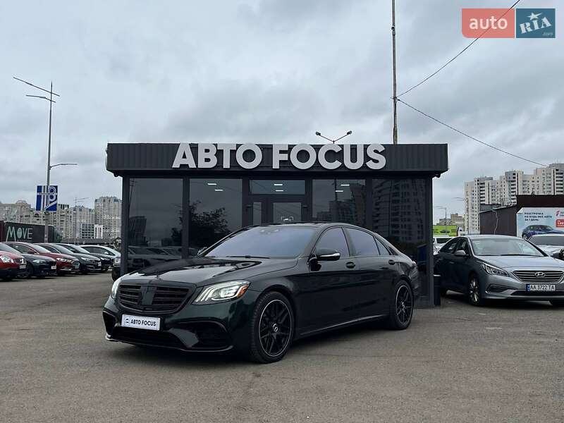 Седан Mercedes-Benz S-Class 2018 в Киеве фото 4 Седан Mercedes-Benz S-Class 2018 в Киеве