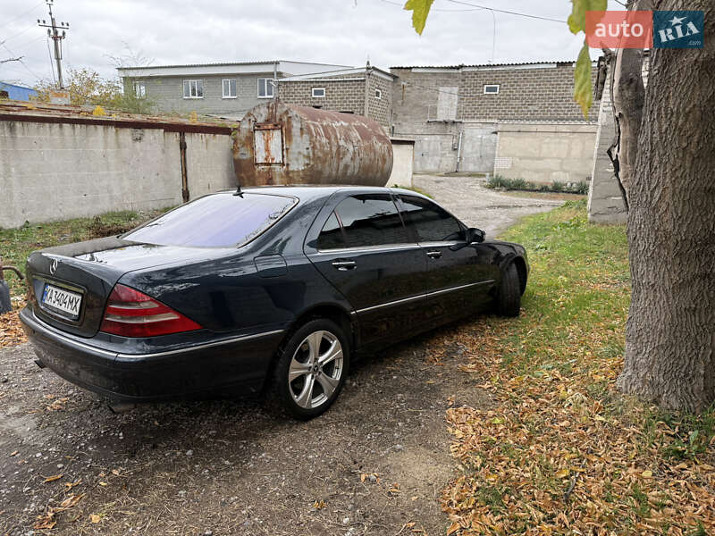Седан Mercedes-Benz S-Class 2002 в Днепре фото 5 Седан Mercedes-Benz S-Class 2002 в Днепре