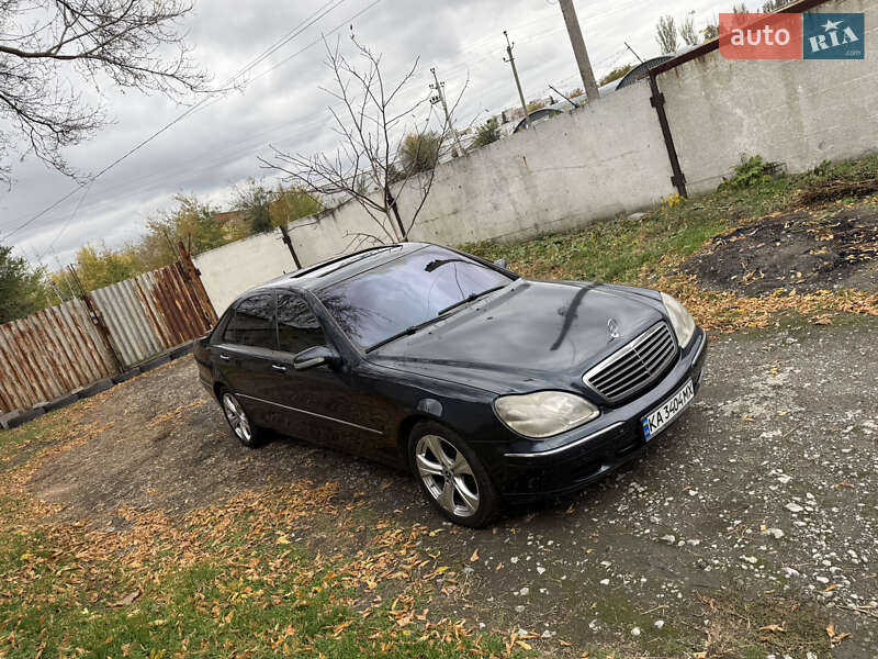 Седан Mercedes-Benz S-Class 2002 в Днепре фото 10 Седан Mercedes-Benz S-Class 2002 в Днепре