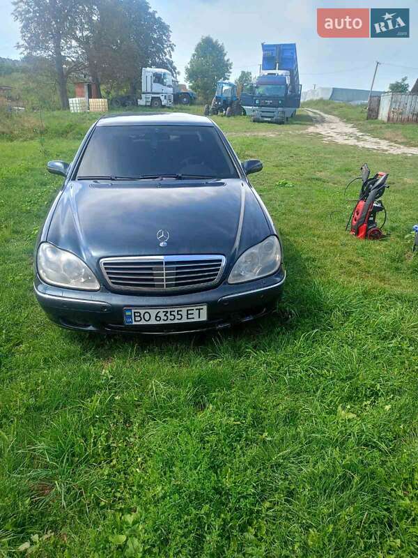 Mercedes-Benz S-Class 2001 Mercedes-Benz S-Class 2001