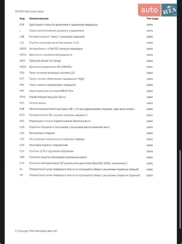 Седан Mercedes-Benz S-Class 2021 в Києві