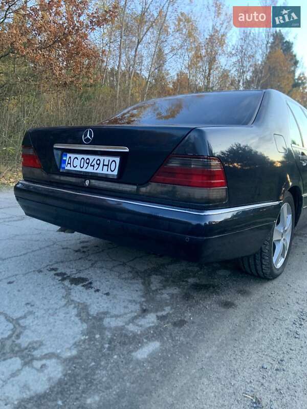 Седан Mercedes-Benz S-Class 1996 в Ковелі фото 6 Седан Mercedes-Benz S-Class 1996 в Ковелі
