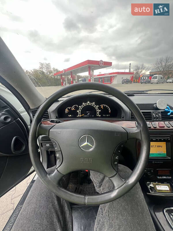 Седан Mercedes-Benz S-Class 1998 в Черновцах фото 10 Седан Mercedes-Benz S-Class 1998 в Черновцах