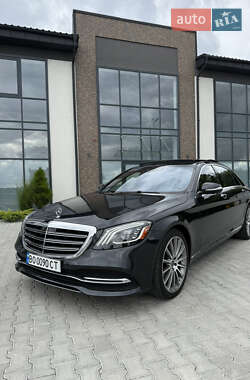 Седан Mercedes-Benz S-Class 2018 в Тернополе