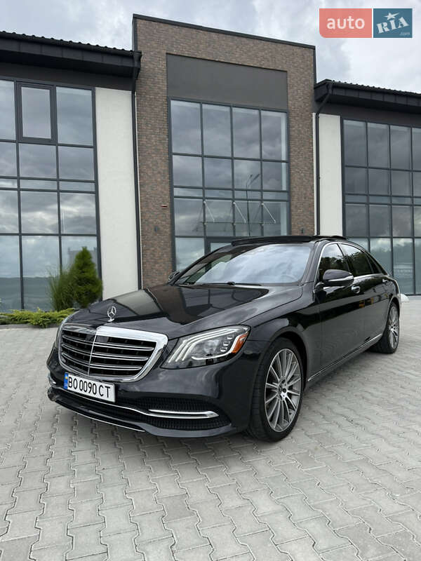 Седан Mercedes-Benz S-Class 2018 в Тернополе