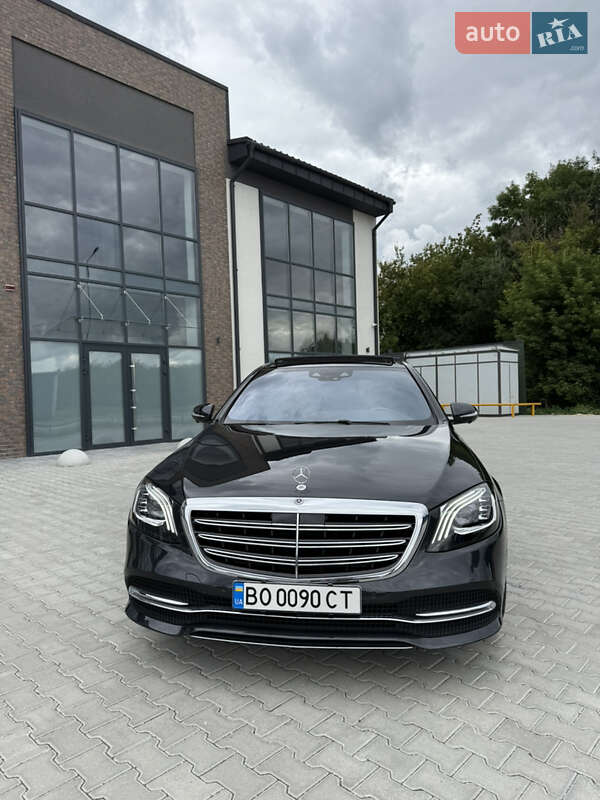 Седан Mercedes-Benz S-Class 2018 в Тернополе