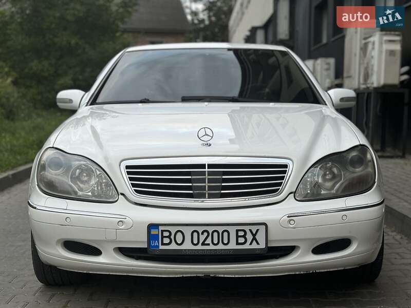 Mercedes-Benz S-Class 2000 Mercedes-Benz S-Class 2000