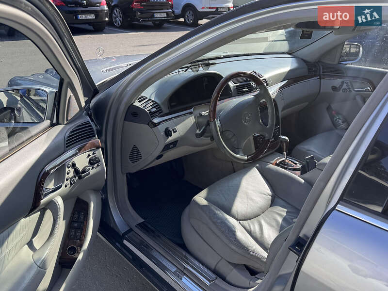 Седан Mercedes-Benz S-Class 2003 в Ужгороді фото 15 Седан Mercedes-Benz S-Class 2003 в Ужгороді