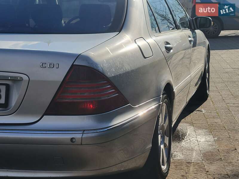 Седан Mercedes-Benz S-Class 2001 в Дублянах фото 16 Седан Mercedes-Benz S-Class 2001 в Дублянах