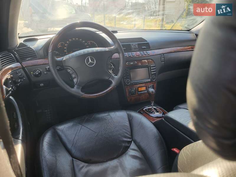 Седан Mercedes-Benz S-Class 2001 в Дублянах фото 25 Седан Mercedes-Benz S-Class 2001 в Дублянах