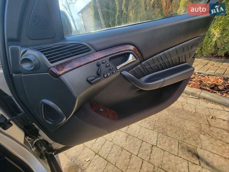 Седан Mercedes-Benz S-Class 2001 в Дублянах фото 38 Седан Mercedes-Benz S-Class 2001 в Дублянах