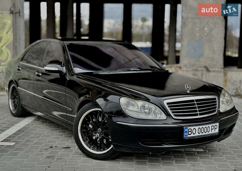 Седан Mercedes-Benz S-Class 2002 в Тернополе фото 3 Седан Mercedes-Benz S-Class 2002 в Тернополе