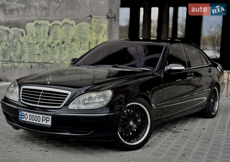 Седан Mercedes-Benz S-Class 2002 в Тернополе фото 24 Седан Mercedes-Benz S-Class 2002 в Тернополе