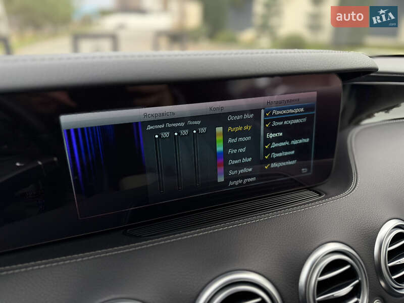 Купе Mercedes-Benz S-Class 2020 в Львове