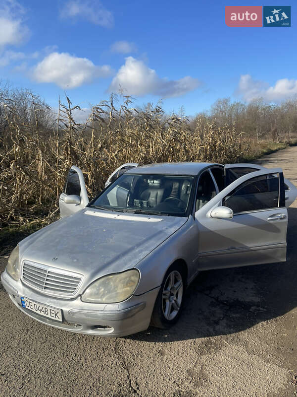 Седан Mercedes-Benz S-Class 1998 в Чернівцях фото 4 Седан Mercedes-Benz S-Class 1998 в Чернівцях