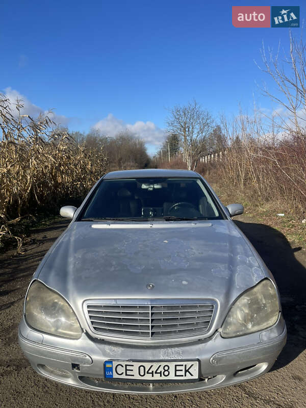 Седан Mercedes-Benz S-Class 1998 в Черновцах фото 5 Седан Mercedes-Benz S-Class 1998 в Черновцах
